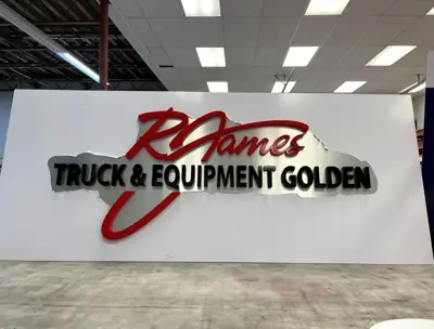 3D Wall Sign Photo